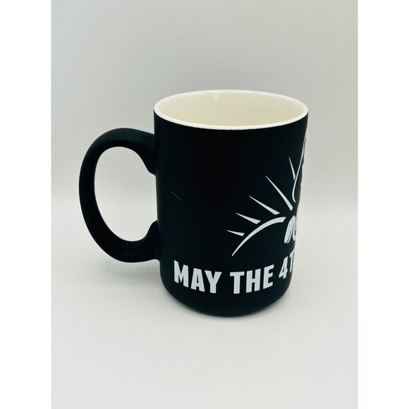 Star Wars "May the 4th Be With You" 16 oz Darth Vader Mug Black-NEW - Picture 2 of 4